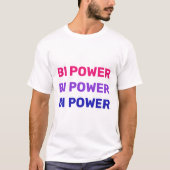 Bi Power T-shirt (Voorkant)