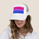 Bi Pride Bold Hoed Trucker Pet (In situ)
