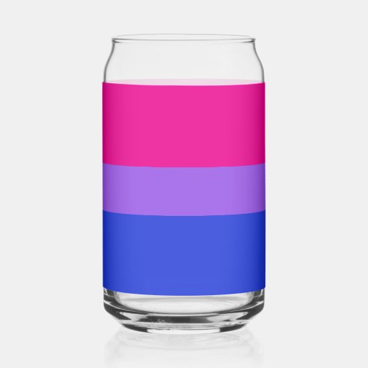 Bi Pride Cheers Blikvorm Glas (Links)