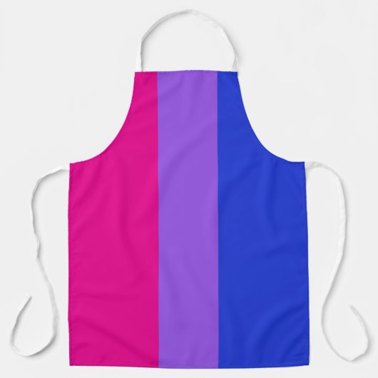 Bi Pride Chef's Schort (Voorkant)