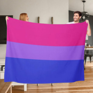 Bi Pride Cozy Fleece Dekens