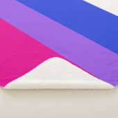 Bi Pride Cozy Sherpa Deken (3/4)
