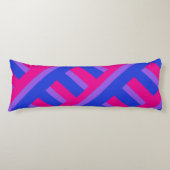 Bi Pride Dubbelzijdige Kunst Lichaamskussen (Voorkant)