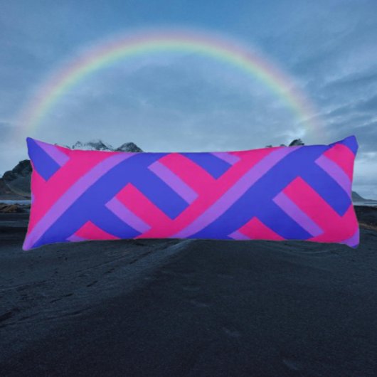 Bi Pride Dubbelzijdige Kunst Lichaamskussen
