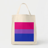Bi Pride Eco Boodschaptas Tote Bag (Voorkant)