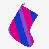 Bi Pride-feestdag Grote Kerstsok (Voorkant (Hangend))