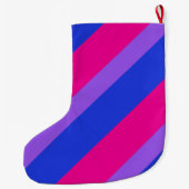 Bi Pride-feestdag Grote Kerstsok (Achterkant)