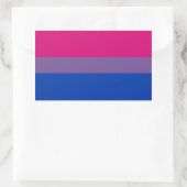BI Pride Flag Sticker Sheets (Rechthoek) (Tas)