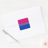 Bi Pride Flag Sticker Sheets (Vierkant) (Envelop)