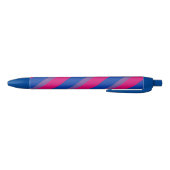Bi Pride Flag Zwarte Inkt Pen (Bodem)