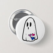 Bi Pride Ghost Ronde Button 5,7 Cm (Voorkant /achterkant)