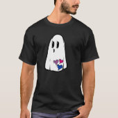 Bi Pride Ghost T-shirt (Voorkant)