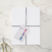 Bi Pride Ho Ho Ho Gift Labels Cadeaulabel (Met Touw)