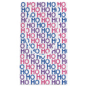 Bi Pride Ho Ho Pattern Gift Bag Klein Cadeauzakje (Voorkant)
