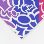 Bi Pride Kriebels Fleece Deken (Hoek)
