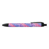 Bi Pride Kriebels Zwarte Inkt Pen (Bovenkant)
