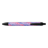 Bi Pride Kriebels Zwarte Inkt Pen (Achterkant)
