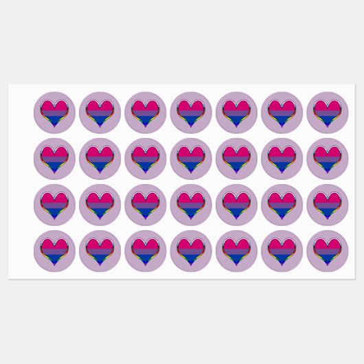 Bi Pride-labels Labels (Vel)