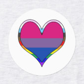 Bi Pride-labels Labels (Design 1)