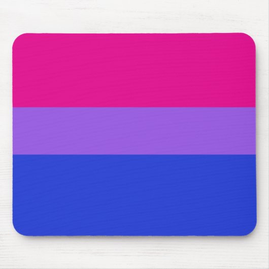 Bi Pride Mousepad Muismat (Voorkant)