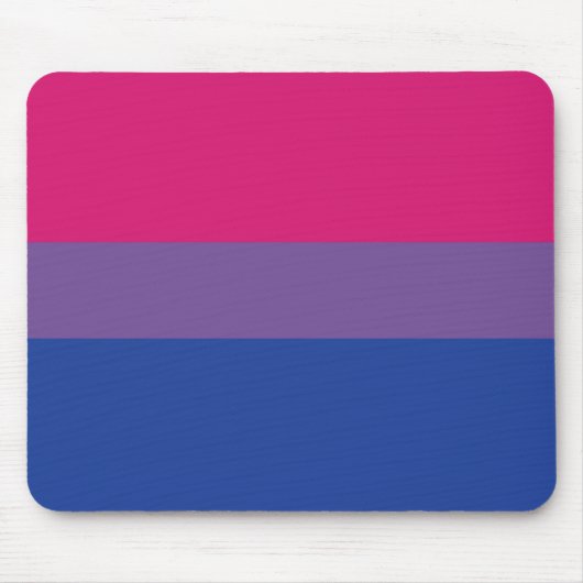 Bi Pride mousepad Muismat (Voorkant)