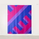 Bi Pride Muur Wandkleed (Voorkant)