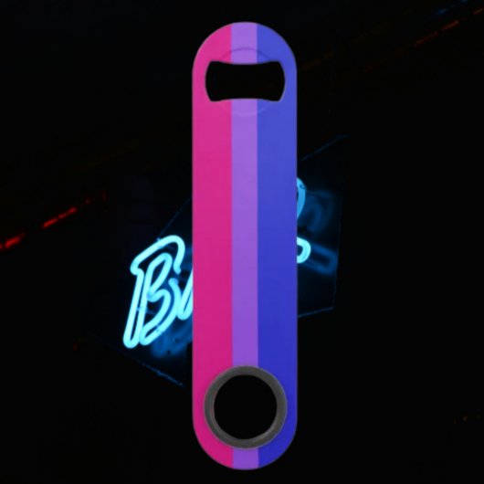 Bi Pride Opener van Inclusiviteit Speed Flessenopener