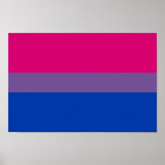 Bi Pride Poster (Voorkant)
