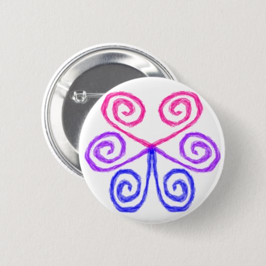 Bi Pride Ronde Button 5,7 Cm (Voorkant /achterkant)