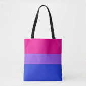 Bi Pride Schoudertas Tote Bag (Voorkant)