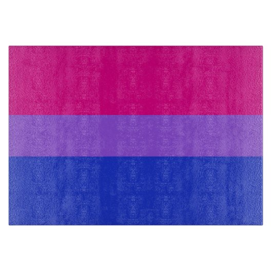 Bi Pride Snijplank van trots (Voorkant)