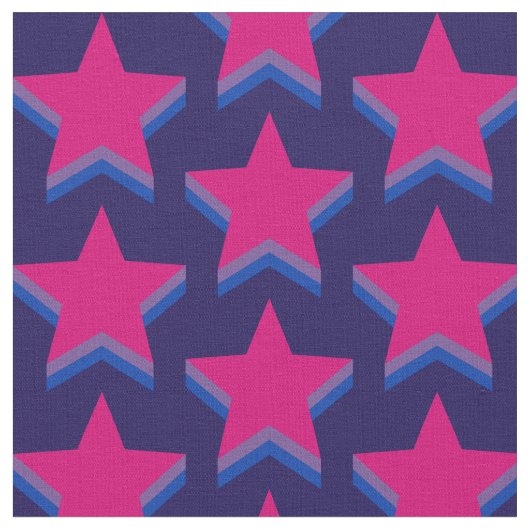 Bi Pride sterren Stof (Close Up)