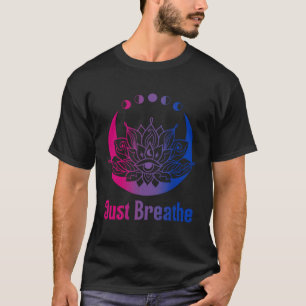 Bi Pride Subtiele Biseksuele LGBTQ Gay Pride Yoga  T-shirt