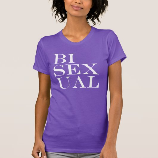Bi Pride T-shirt (Voorkant)