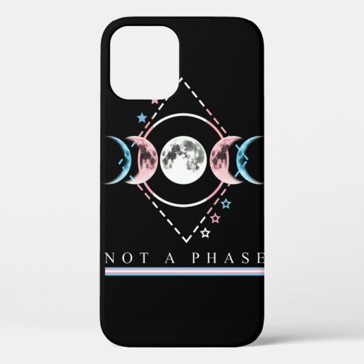Bi Pride T-shirt Niet een fase Transgender Case-Mate iPhone Case (Achterkant)