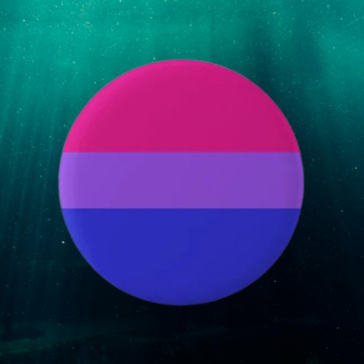 Bi Pride Verklaringsknop Ronde Button 5,7 Cm