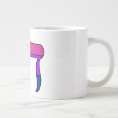 Bi Pride-vlag Chai Grote Koffiekop (Rechts)