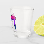 Bi Pride-vlag Chai Shot Glas (Rechts)