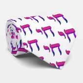 Bi Pride-vlag Chai Stropdas (Opgerold)