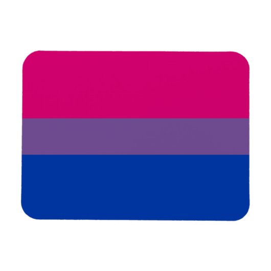 Bi Pride Vlag Magneet (Premium) (Horizontaal)