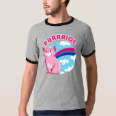 Bi Purrride Kat - LGBT Design -.png T-shirt (Voorkant)