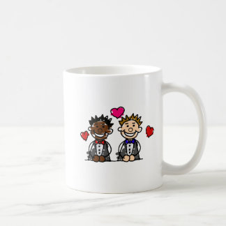 Bi-Racial Gay Couple Koffiemok