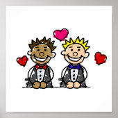 Bi-Racial Grooms Poster (Voorkant)