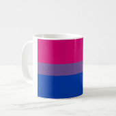 Bi-Sexual Pride Flag Koffiemok (Voorkant links)