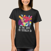 Bi the Way I m Totally Bi Bisexual Pride Bisexuali T-shirt (Voorkant)