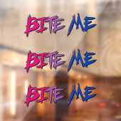 Bi trots bijt me raamsticker (Vel 2)