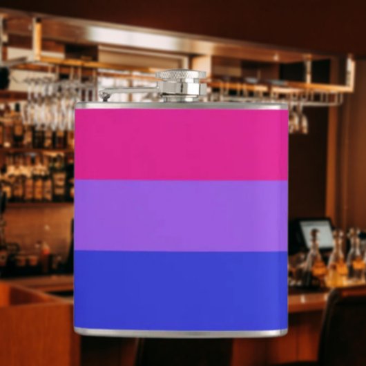 Bi trots flesje van identiteit heupfles