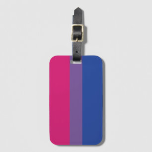 Bi-vlag Bagagelabel