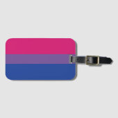 Bi-vlag Bagagelabel (Voorkant (horizontaal))