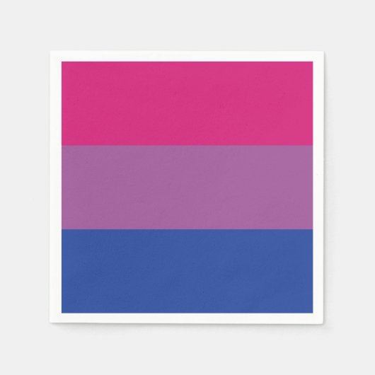 Bi-vlag Servet (Voorkant)